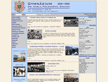 Tablet Screenshot of gymzn.cz